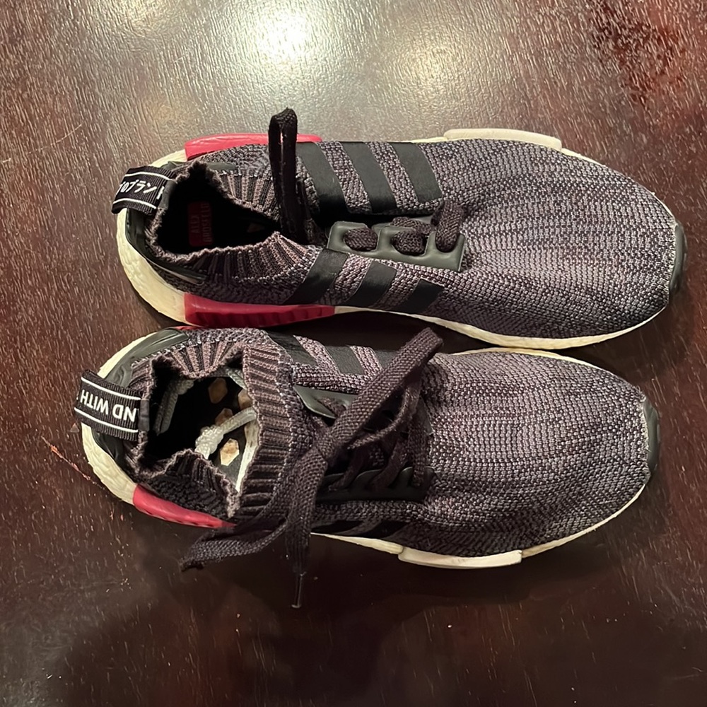 Adidas Women's Nmd_r1 Pk W Core Black & Shock Pink - image 7